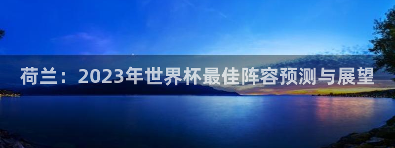 世界杯比赛直播:荷兰:2023年世界杯最佳阵容预测与展望